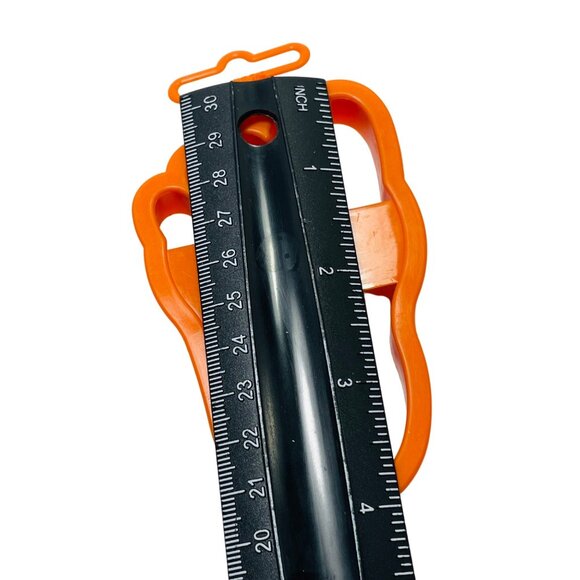 Wilton 1993 Foot Shaped Cookie Cutter Orange vintage - Picture 5 of 5